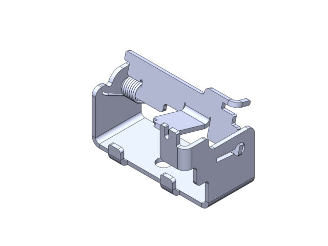 photo of Ontgrendeling retractor voor en achterzijde