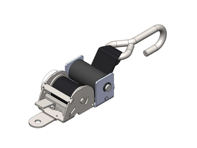 photo of Retractor achter incl. geleiderol TR+