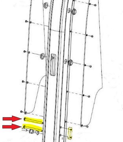 photo of Bout voor aanslag draaiveer-plaatje AL1-lift