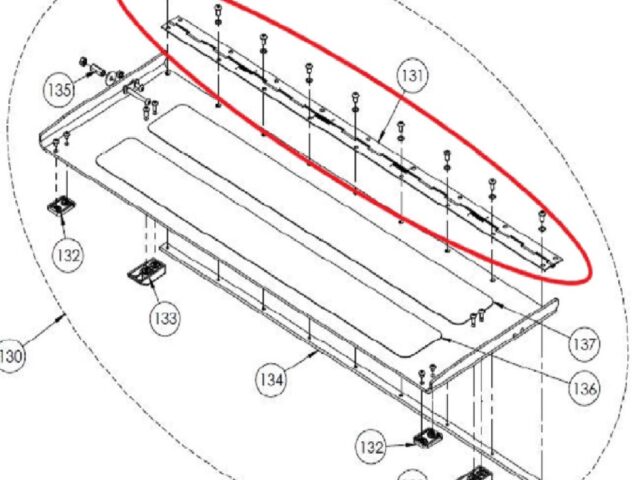 photo of Piano scharnier tbv Brugplaat AL1 lift
